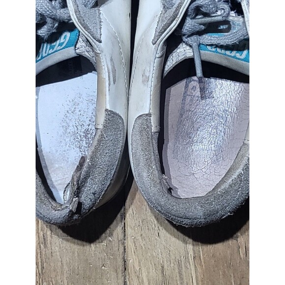 Golden Goose GGDB Superstar Lace Up Python Toe Sneakers Shoes 37 - Picture 6 of 15